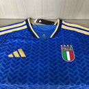 Camiseta hombre Selección Italia temporada 2026 2027 primera equipación azul manga larga oficial versión jugador fútbol técnica transpirable mundial FIGC.