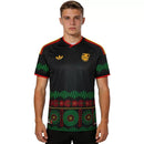 Camiseta hombre Selección Jamaica temporada 2026 2027 oficial segunda equipación negra fútbol técnica transpirable JFF estilo reggae mundial.