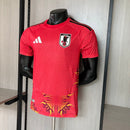 Camiseta hombre portero Selección Japón temporada 2026 2027 oficial versión jugador fútbol técnica transpirable diseño artístico samurái blue.
