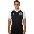 Camiseta hombre entrenamiento Japón temporada 2026 2027 oficial pre-partido negra técnica transpirable JFA mundial estilo samurai blue