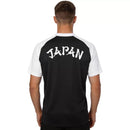 Camiseta hombre entrenamiento Japón temporada 2026 2027 oficial pre-partido negra técnica transpirable JFA mundial estilo samurai blue