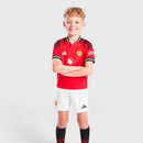 Manchester United infantil, Conjunto niño Man United, Kit 25/26 United, Ropa Manchester United roja, Camiseta niño Premier League, Mini kit United, Calidad 1.1 infantil, Nueva colección 2025, Regalo fútbol niños, Tienda Hincha Futbolero.