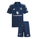CAMISETA MANCHESTER UNITED II 24/25 CONJUNTO INFANTIL - TIENDA HINCHA FUTBOLERO