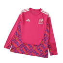 Camiseta hombre portero Selección de México temporada 2026 2027 rosa manga larga calidad 1.1 oficial, México 2026, Camiseta portero México rosa, Camiseta México manga larga, Portero México 26/27, Ropa barata selección mexicana, Calidad 1.1 México, Copa del Mundo 2026, Tienda Hincha Futbolero, El Tri, Bloke Core México.