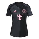 Camiseta mujer Inter Miami temporada 2025 2026 segunda equipación color negro detalles rosa corte femenino escudo bordado calidad 1.1 oficial, Inter Miami 2025, Camiseta Miami negra mujer, Inter Miami 25/26 visitante, Camiseta Messi negra, Ropa barata Inter Miami, Calidad 1.1 Miami, Moda deportiva mujer 2026, Tienda Hincha Futbolero, La Noche Miami, Bloke Core Mujer.