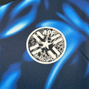Camiseta hombre selección Paraguay temporada 2026 2027 segunda equipación azul detalles premium calidad 1.1, Paraguay 2026, Camiseta Paraguay azul, Paraguay 2027, Albirroja, Camiseta alternativa Paraguay, Calidad 1.1 Paraguay, Copa del Mundo 2026, Tienda Hincha Futbolero, Paraguay Away Jersey 26/27.