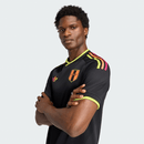 Camiseta hombre Selección Perú temporada 2026 2027 oficial segunda equipación negra fútbol técnica transpirable FPF estilo inca mundial.