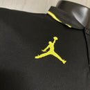 Camiseta tipo polo de la selección de Brasil x Jordan 2026 2027 edición especial Jumpman para hombre negra de colección oficial casual Tienda Hincha Futbolero, Camiseta Brasil Jordan 2026, Polo Selección de Brasil negro, Jersey Brasil edición especial 2027, Camiseta de Brasil original hombre, Comprar polo de colección de Brasil, Calidad premium Brasil Jordan, Camiseta fútbol baloncesto Jumpman, Ropa urbana blockecore, Jersey de colección canarinha.