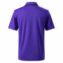 Polo hombre Real Madrid temporada 2025 2026 oficial púrpura morado camiseta de paseo técnica transpirable elegante fútbol madridista Bernabéu.