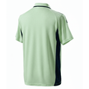Polo hombre Real Madrid temporada 2025 2026 oficial verde claro camiseta de paseo técnica transpirable elegante fútbol madridista Bernabéu.