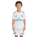 Conjunto infantil retro Real Madrid 2017 2018 primera equipación blanco calidad 1.1 premium época Cristiano Ronaldo la decimotercera oficial, Real Madrid infantil retro, Conjunto niño Madrid 2018 blanco, Ropa Real Madrid niños retro, Equipación Madrid junior 17/18, Calidad 1.1 infantil, Tienda Hincha Futbolero, Regalo niño Real Madrid fútbol, Camiseta blanca Madrid niño retro, Madrid Kids Retro Home Kit.