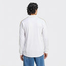 Real Madrid 2011 retro, Camiseta Madrid manga larga, Jersey Real Madrid 11/12 long sleeve, Camiseta CR7 dorada, Madrid shirt retro, Ropa fútbol vintage, Camiseta blanca y oro Madrid, Calidad 1.1 retro, Regalo fútbol hombre, Tienda Hincha Futbolero.