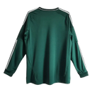 Camiseta retro hombre Real Madrid segunda equipación verde manga larga temporada 2012 2013 calidad 1.1 oficial, Real Madrid 2012, Camiseta Madrid verde, Camiseta retro Madrid, Camiseta Cristiano Ronaldo 2012, Calidad 1.1 Madridista, Tienda Hincha Futbolero, Santiago Bernabéu, Bloke Core retro, Camiseta verde fútbol antigua, Regalo fútbol vintage España, Real Madrid manga larga.