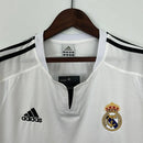 Camiseta Real Madrid Primera Equipación 2003/04 Hombre Retro - TIENDA HINCHA FUTBOLERO