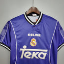 Camiseta Real Madrid Segunda Equipación 1997/98 Hombre Retro - TIENDA HINCHA FUTBOLERO