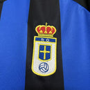 Camiseta Real Oviedo primera equipación 2026 2027 hombre negra y azul calidad 1.1 oficial Tienda Hincha Futbolero Real Oviedo Home Jersey, Camiseta Real Oviedo 2026, Jersey Real Oviedo negro azul, Camiseta Carbayón 2027, Equipación Real Oviedo hombre, Comprar jersey Real Oviedo, Calidad 1.1 premium, Real Oviedo oficial, Ropa de fútbol Asturias, LaLiga jersey.