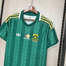 Camiseta hombre selección Sudáfrica temporada 2026 2027 segunda equipación verde patrones étnicos calidad 1.1 premium Sudáfrica 2026, Camiseta Sudáfrica verde, Bafana Bafana, Sudáfrica 2027, Camiseta alternativa Sudáfrica, Calidad 1.1 Sudáfrica, Copa del Mundo 2026, Tienda Hincha Futbolero, South Africa Away Jersey.