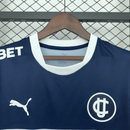 Camiseta hombre Universidad Católica temporada 2025 2026 segunda equipación visitante color azul escudo bordado calidad 1.1 oficial, Universidad Catolica 2025, Camiseta UC visitante, Camiseta azul UC, La Franja Away 2026, Camiseta barata UC, Calidad 1.1 Catolica, Fútbol Chileno 2026, Tienda Hincha Futbolero, Los Cruzados, Bloke Core Chile.