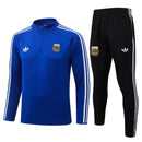 Nuevo Chándal oficial de entrenamiento Argentina 26/27 - Argentina, AFA, Albiceleste, 26/27, Chándal, Entrenamiento, Sudadera, Azul, Negro, Ropa deportiva, Fútbol, Tienda Hincha Futbolero, Exclusivo