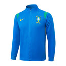 Nuevo Chándal oficial Brasil 26/27 – Chaqueta azul y pantalón verde – Brasil, CBF, Canarinha, 26/27, Chándal, Conjunto de entrenamiento, Azul, Verde, Ropa deportiva, Fútbol, Tienda Hincha Futbolero, Exclusivo