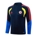 Nuevo Chándal oficial Colombia 26/27 – Chaqueta y pantalón azul marino –  Colombia, Selección Colombia, La Tricolor, 26/27, Chándal, Conjunto de entrenamiento, Azul, Ropa deportiva, Fútbol, Tienda Hincha Futbolero, Exclusivo