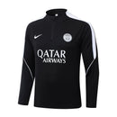 Nuevo Chándal oficial PSG 26/27 – Sudadera y pantalón entrenamiento negro – PSG, Paris Saint-Germain, 26/27, Chándal, Entrenamiento, Sudadera, Negro, Ropa deportiva, Fútbol, Tienda Hincha Futbolero, Exclusivo