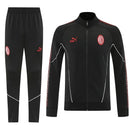 AC Milan 2025, Chándal Milan negro, Conjunto Milan hombre, Ropa Milan barata, Entrenamiento Milan 25/26, Calidad 1.1 Milan, Serie A Gear, Tienda Hincha Futbolero, AC Milan Black Edition.