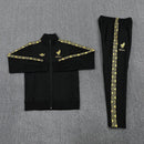 Chándal hombre selección México temporada 2025 2026 chaqueta y pantalón largo color negro con detalles dorados calidad 1.1 oficial, México 2025, Chándal México negro oro, Conjunto México 25/26, Sudadera México Mundial 2026, Ropa barata México FMF, Calidad 1.1 México, Moda deportiva 2026, Tienda Hincha Futbolero, Somos Locales, Bloke Core México.