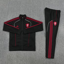 Chándal hombre Liverpool FC temporada 2025 2026 conjunto negro sudadera y pantalón largo calidad 1.1 premium oficial.