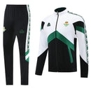 Conjunto largo entrenamiento Real Betis temporada 2025 2026 color negro detalles blanco y verde chaqueta y pantalón calidad 1.1 oficial, Real Betis 2025, Chándal Real Betis negro, Entrenamiento Betis 2026, Chaqueta Betis, Pantalón Betis, Ropa Betis barata, Calidad 1.1 Betis, Verdiblanco, Tienda Hincha Futbolero, Real Betis Tracksuit 25/26.
