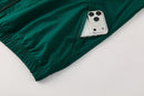 Chándal hombre selección Italia temporada 2026 2027 conjunto verde chaqueta y pantalón largo calidad 1.1 premium oficial.