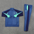 Chándal hombre Nike azul oficial conjunto chaqueta y pantalón largo técnica transpirable entrenamiento sport pro.