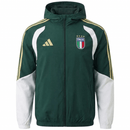 Chaqueta Cortaviento Italia 2026/27 Verde Oficial - tienda hincha futbolero