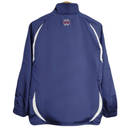 Francia retro, Cortavientos Francia oficial, Chaqueta Francia azul marino, Ropa vintage Francia, Windbreaker fútbol hombre, Regalo fútbol hombre Francia, Chaqueta azul retro, FFF heritage kit, Francia lifestyle, Comprar cortavientos barato, Tienda Hincha Futbolero.