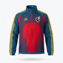 Chaqueta oficial de la Selección Española temporada 2006 2007 retro color azul marino y rojo sin capucha para hombre de Tienda Hincha Futbolero, Chaqueta España retro, España 06/07, Ropa Selección Española vintage, Comprar chaqueta España azul, La Roja, Fútbol español años 2000, Chaquetas fútbol retro, Retro España 2007, Historia Selección Española, Colección España, Selección de fútbol.
