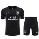 Conjunto hombre Atlético de Madrid camiseta y pantalón negro temporada 2026 2027 calidad 1.1 premium oficial, Atlético de Madrid 2026, Conjunto Atleti negro, Equipación Atlético Madrid barata, Calidad 1.1 Colchonero, Tienda Hincha Futbolero, Metropolitano, Bloke Core 2026, Camiseta negra Atleti, Griezmann 2026, Ropa fútbol España.