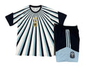 Conjunto infantil pre-partido selección Argentina camiseta blanca y pantalón azul marino temporada 2026 2027 calidad 1.1 oficial, Argentina infantil 2026, Conjunto niño Argentina blanco azul, Ropa selección argentina niños, Equipación Argentina junior pre-partido, Calidad 1.1 infantil, Tienda Hincha Futbolero, Regalo niño Argentina fútbol, Chándal corto niño Argentina 26/27, Argentina Kids Pre-Match.