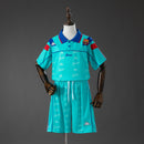 Conjunto infantil Barcelona retro 1992 1995 azul visitante camiseta y pantalón para niños calidad 1.1 premium Tienda Hincha Futbolero Barça Mini Kit Vintage Wembley Romario, Conjunto Barcelona infantil, Equipación Barça niño retro, Camiseta Barcelona 1992 naranja niño, Pantalón Barcelona clásico infantil, Comprar ropa Barcelona 1995 niño, Calidad 1.1 premium niños, Barcelona Romario niño, Fútbol clásico infantil, Minikit Barça histórico.