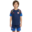 Conjunto Infantil Colombia Entrenamiento 26/27 Camiseta y Pantalón Azul - TIENDA HINCHA FUTBOLERO