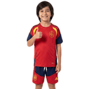 Conjunto infantil entrenamiento selección España camiseta roja y pantalón azul marino temporada 2026 2027 calidad 1.1 oficial, España infantil 2026, Conjunto niño España rojo azul, Ropa selección española niños entrenamiento, Equipación España junior 26/27, Calidad 1.1 infantil, Tienda Hincha Futbolero, Regalo niño España fútbol, Chándal corto niño España 2027, España Kids Training Kit.