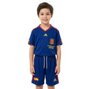 Conjunto infantil España retro 2010 segunda equipación camiseta azul marino y pantalón para niños calidad 1.1 premium Tienda Hincha Futbolero Selección Española Mini Kit Vintage Iniesta Mundial, Conjunto España infantil, Equipación España niño retro, Camiseta España 2010 niño azul, Pantalón España clásico infantil, Comprar ropa España bebé, Calidad 1.1 premium niños, España Iniesta niño, Fútbol clásico infantil, Minikit España histórico 2010.