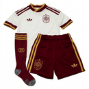 Conjunto infantil completo selección española segunda equipación visitante camiseta pantalón y medias temporada 2026 2027 calidad 1.1 oficial, España 2026, Conjunto infantil España, Kit completo niños España, Equipación España barata, Calidad 1.1 RFEF, Tienda Hincha Futbolero, Lamine Yamal niños, Camiseta España visitante niños, Regalo fútbol niños España, Ropa fútbol infantil mundial.