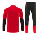 Conjunto largo hombre selección de Alemania temporada 2026 2027 sudadera roja y pantalón negro entrenamiento calidad 1.1 premium oficial.