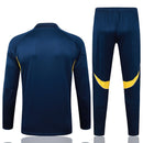 Chándal hombre conjunto Boca Juniors temporada 2025 2026 sudadera y pantalón largo azul marino oficial fútbol técnica transpirable xeneize.