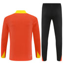Conjunto largo hombre selección de Brasil temporada 25/26 entrenamiento sudadera naranja y pantalón negro calidad 1.1 premium Tienda Hincha Futbolero. Brasil 2025/26, Conjunto Brasil naranja, Chándal Brasil negro, Entrenamiento Brasil 25/26, Ropa Brasil mundial 2026, Calidad 1.1 Brasil, Tienda Hincha Futbolero, Brazil Training Tracksuit orange