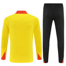 Conjunto largo hombre selección de Brasil temporada 25/26 entrenamiento sudadera amarilla y pantalón negro calidad 1.1 premium Tienda Hincha Futbolero. Brasil 2025/26, Conjunto Brasil amarillo, Chándal Brasil negro, Entrenamiento Brasil 25/26, Ropa Brasil mundial 2026, Calidad 1.1 Brasil, Tienda Hincha Futbolero, Brazil Training Tracksuit yellow.