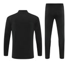Conjunto entrenamiento hombre Manchester City temporada 2025 2026 oficial negro sudadera y pantalón técnica transpirable pro premier league.