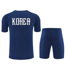 Conjunto hombre Selección Corea del Sur temporada 2026 2027 oficial camiseta y pantalón corto azul marino fútbol técnica transpirable Tigers entrenamiento mundial.