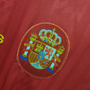 Camiseta hombre selección de España mundial 1994 primera equipación roja detalles diamantes amarillos y azules retro calidad 1.1 premium Tienda Hincha Futbolero. España 1994, Camiseta España retro, Ropa España fútbol, Camiseta España 94 roja, Calidad 1.1 España, Mundial USA 94, Tienda Hincha Futbolero, Spain Retro Jersey 1994.