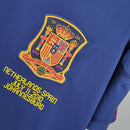 Camiseta oficial de la selección de España segunda equipación Mundial 2010 manga larga azul marino retro para hombre de Tienda Hincha Futbolero, Camiseta España retro, España 2010, Ropa España vintage, Comprar camiseta España Mundial, La Roja, Selección Española, Camisetas fútbol retro, Retro España 2010 azul, Colección España manga larga.